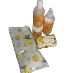 Shea Moisture hair Shea Moisture Deep Treatment (set of 3) & Lemon soap